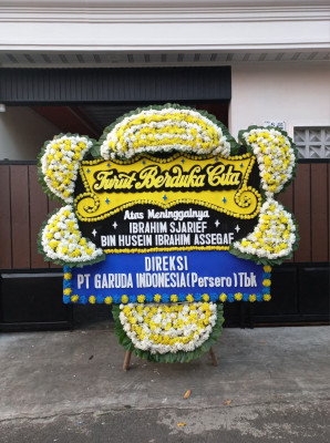 Papan Bunga Duka di Tamanmartani