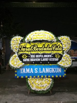 Papan Bunga Duka di Tamanmartani